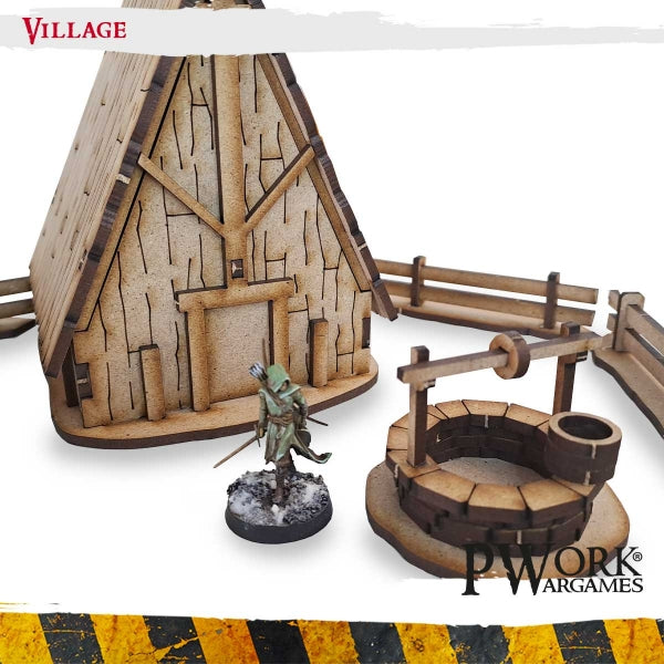 PWork - Village - MDF Terrain Scenery