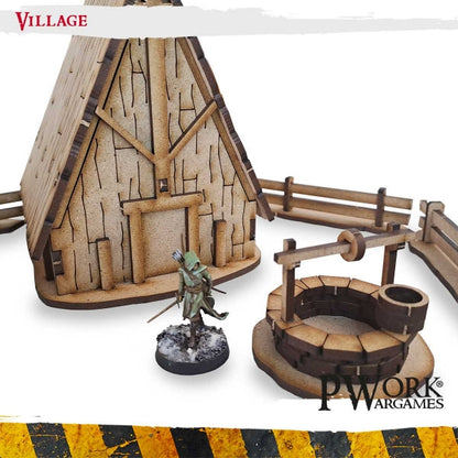 PWork - Village - MDF Terrain Scenery