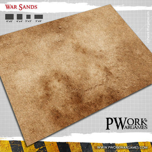 PWork - War Sands - Wargames Terrain Mat - 44X60