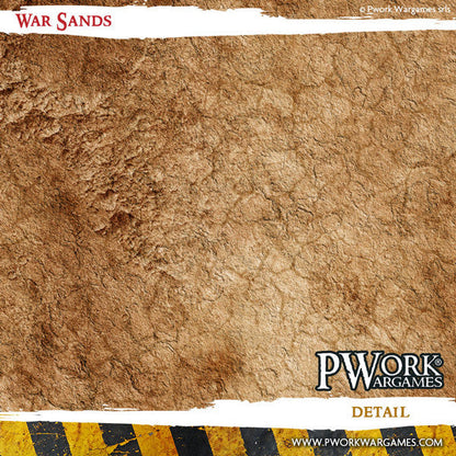 PWork - War Sands - Wargames Terrain Mat - 44X90"