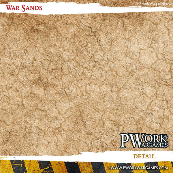 PWork - War Sands - Wargames Terrain Mat - 44X90"