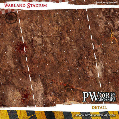 PWork - Blood Bowl - Warland Stadium - Fantasy Football Mat