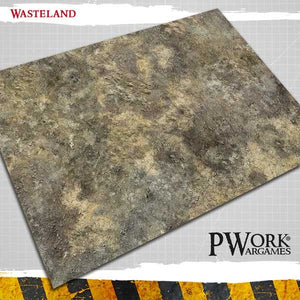 PWork - Wasteland - Wargames Terrain Mat - 44X30