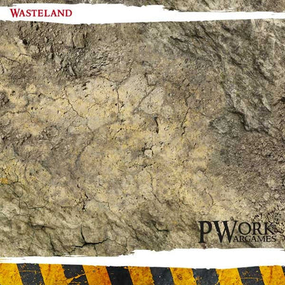 PWork - Wasteland - Wargames Terrain Mat - 3X4'