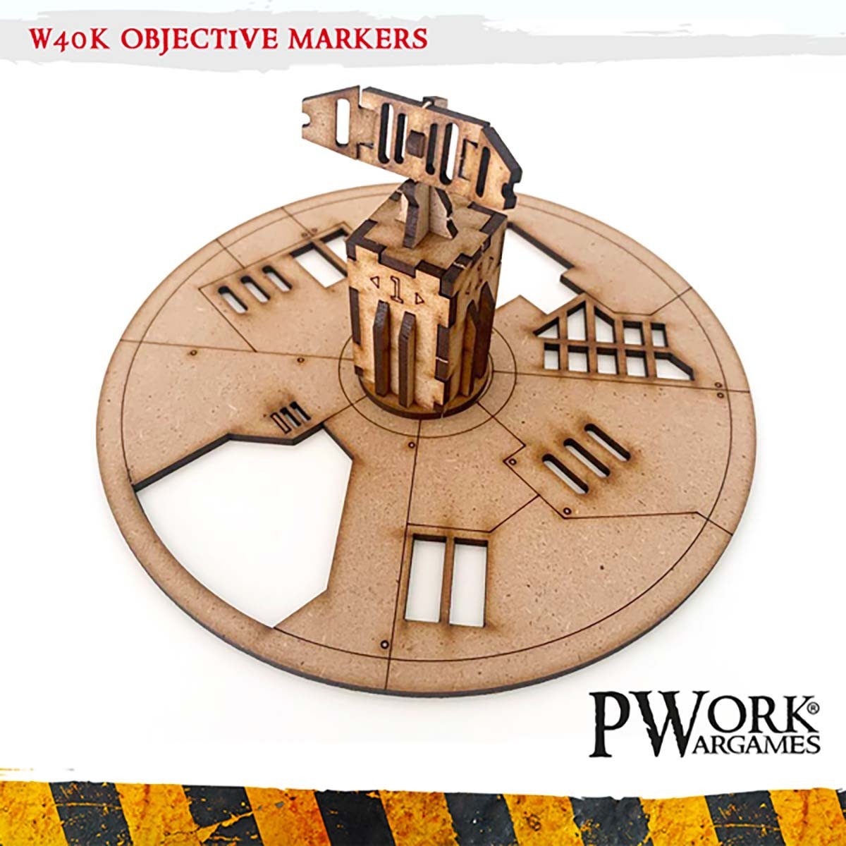 PWork - WH40K Objective Markers and Radar Towers